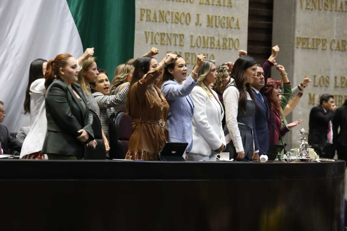 La diputada Kenia López decidió que se otorgarán dos minutos de silencio por el conflicto Israel-Palestina. | Jesús Quintanar