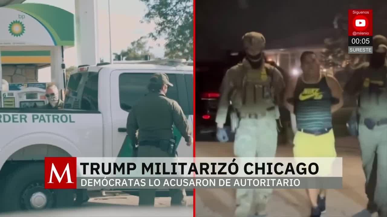Donald Trump intensifica las redadas en Chicago y Portland | Paola Barquet, 6 de octubre de 2025