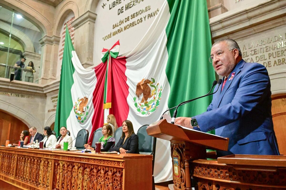 Duarte Olivares subrayó los avances en política social, salud, educación, movilidad, economía. | Especial