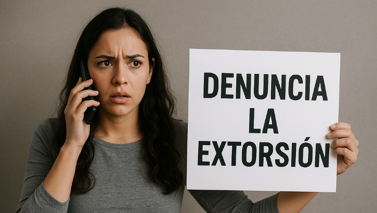 Las extorsiones son un delito que debes denunciar a este número | Especial IA Discover Milenio