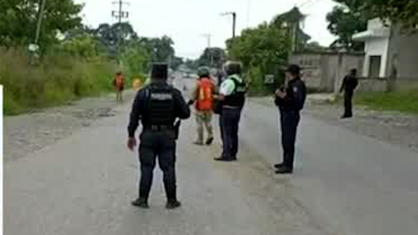 Familia es asesinada en el municipio de Espinal, Veracruz
