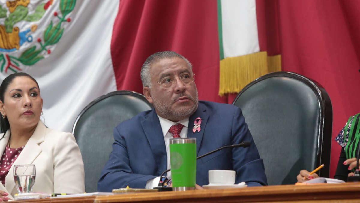 Horacio Duarte llama a todas las fuerzas políticas para hacer un cambio verdadero en Edomex. Foto: (Tania Contreras)