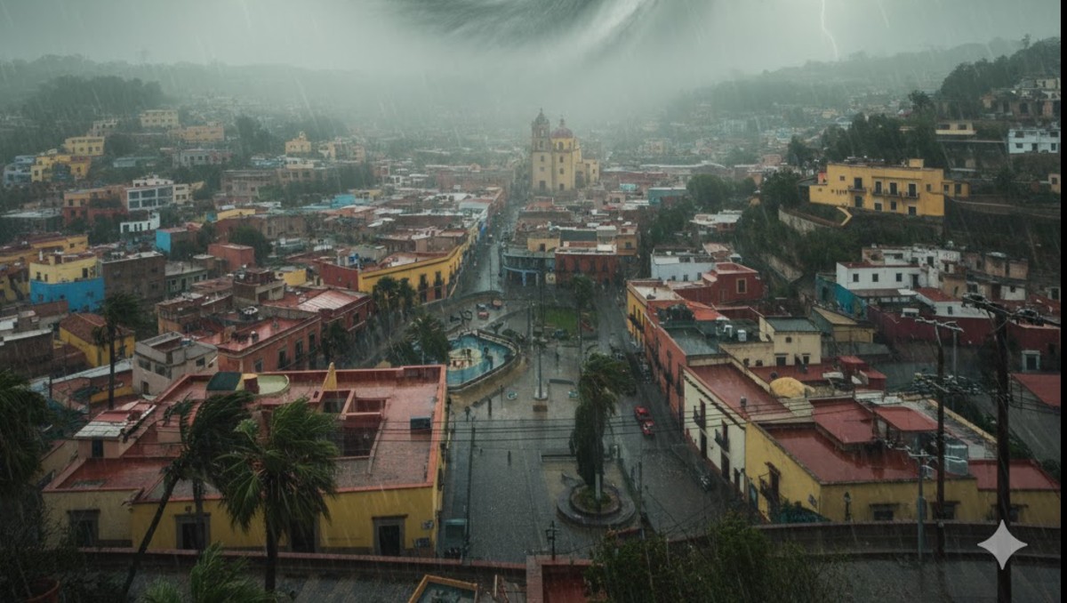 Huracán Priscilla ¿Cómo afectará Guanajuato? | Imagen generada con Inteligencia Artificial Gemini.
