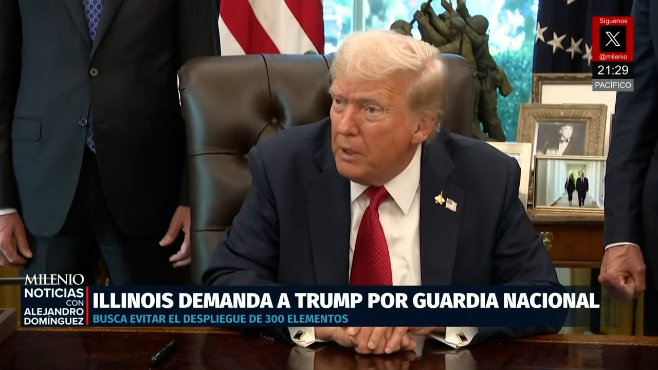 Illinois demanda a Donald Trump por intervención de la Guardia Nacional