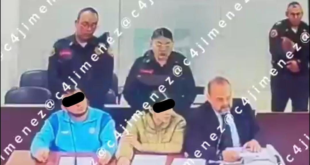 Irving 'N' fue detenido junto con una mujer extranjera.