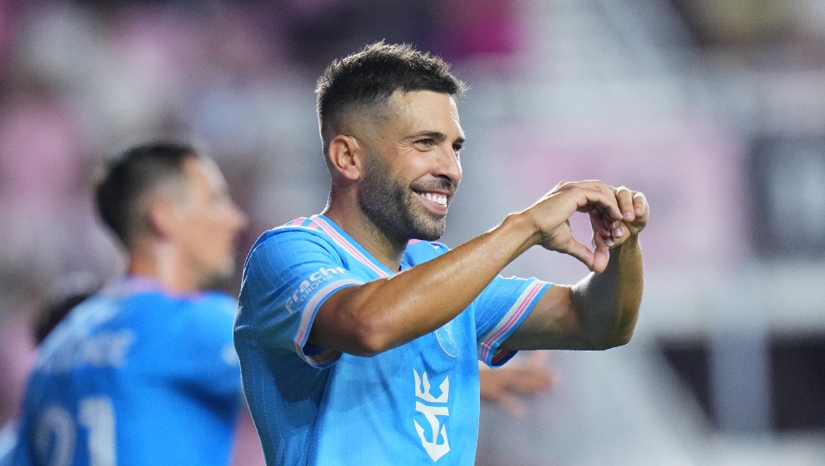 Jordi Alba anuncia su retiro al finalizar la temporada con el Inter de Miami (AFP)