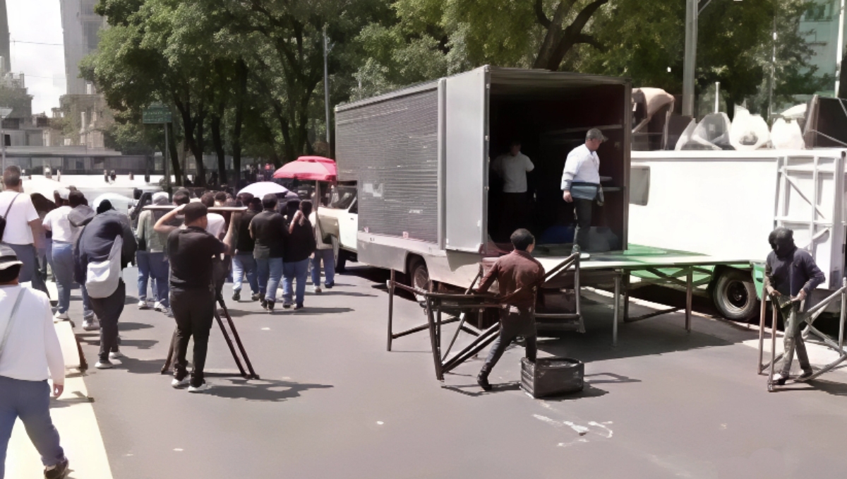 La mayoría de los manifestantes eran estudiantes de preparatoria. . | Especial