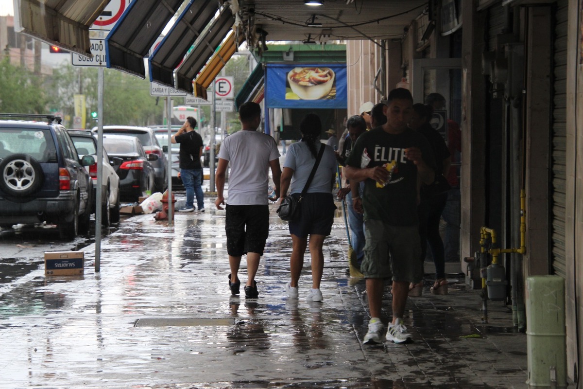 Lluvia en La Laguna. | Verónica Rivera