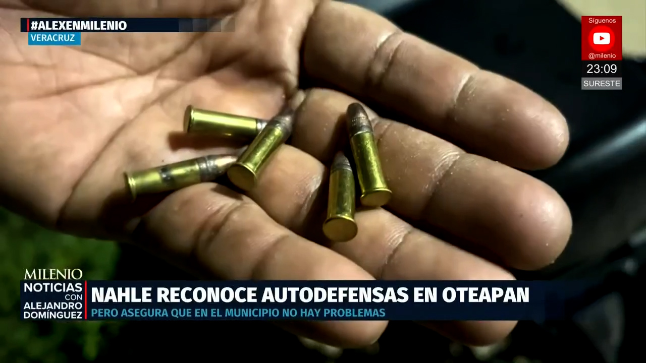 Nahle reconoce grupos de autodefensa en Oteapan y minimiza su papel frente al crimen organizado