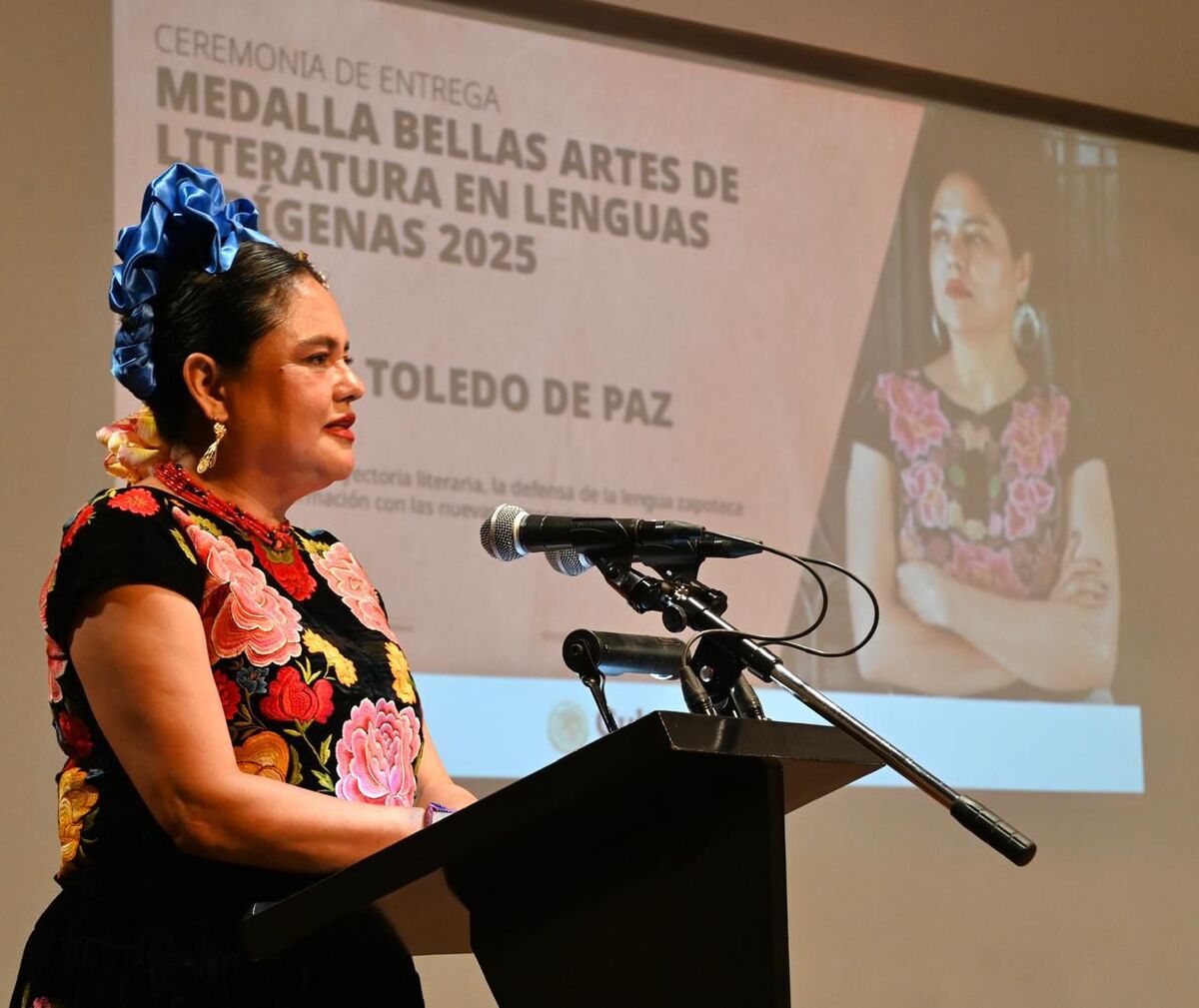 Natalia  Toledo, poeta zapoteca. (Foto: Inbal)