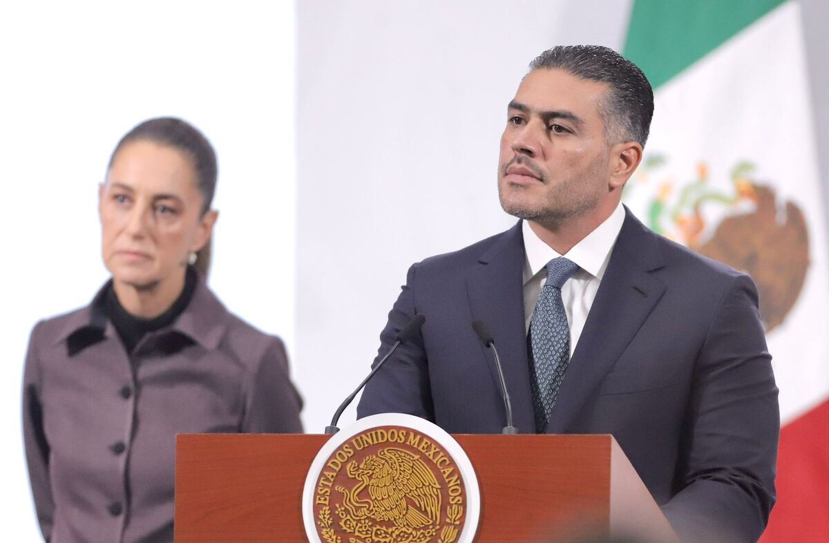 Omar García Harfuch informó que van 34 mil personas en el primer año de la Estrategia Nacional de Seguridad. | Ariel Ojeda