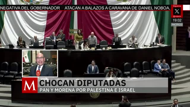 Pelea entre diputadas por conflicto Israel-Palestina | Pedro Gamboa, 7 de octubre de 2025