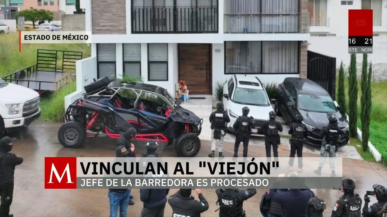 Vinculan a proceso a líder de La Barredora en Estado de México
