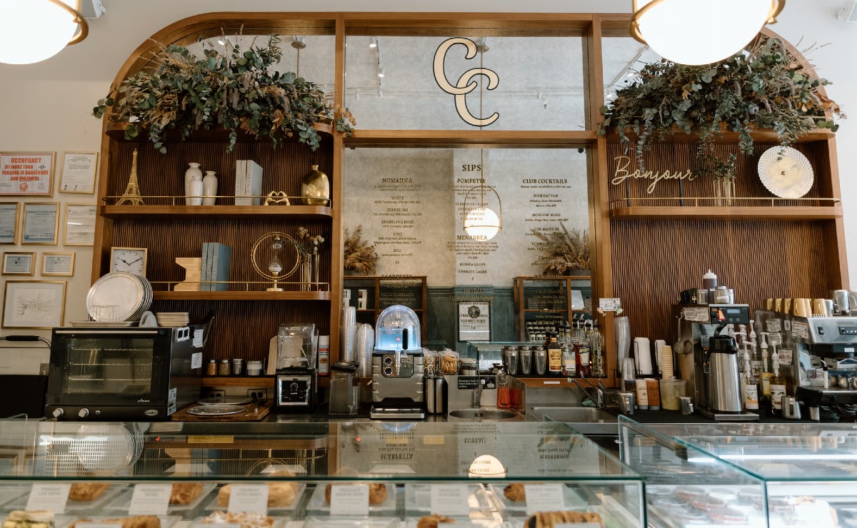 Mostrador del Café Crèmerie. (Foto: www.cafecremerie.com)