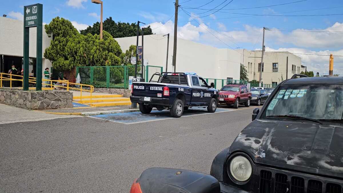 La bebé fue trasladado a recibir atención médica a la clínica 93. (Juan Carlos Munguía)
