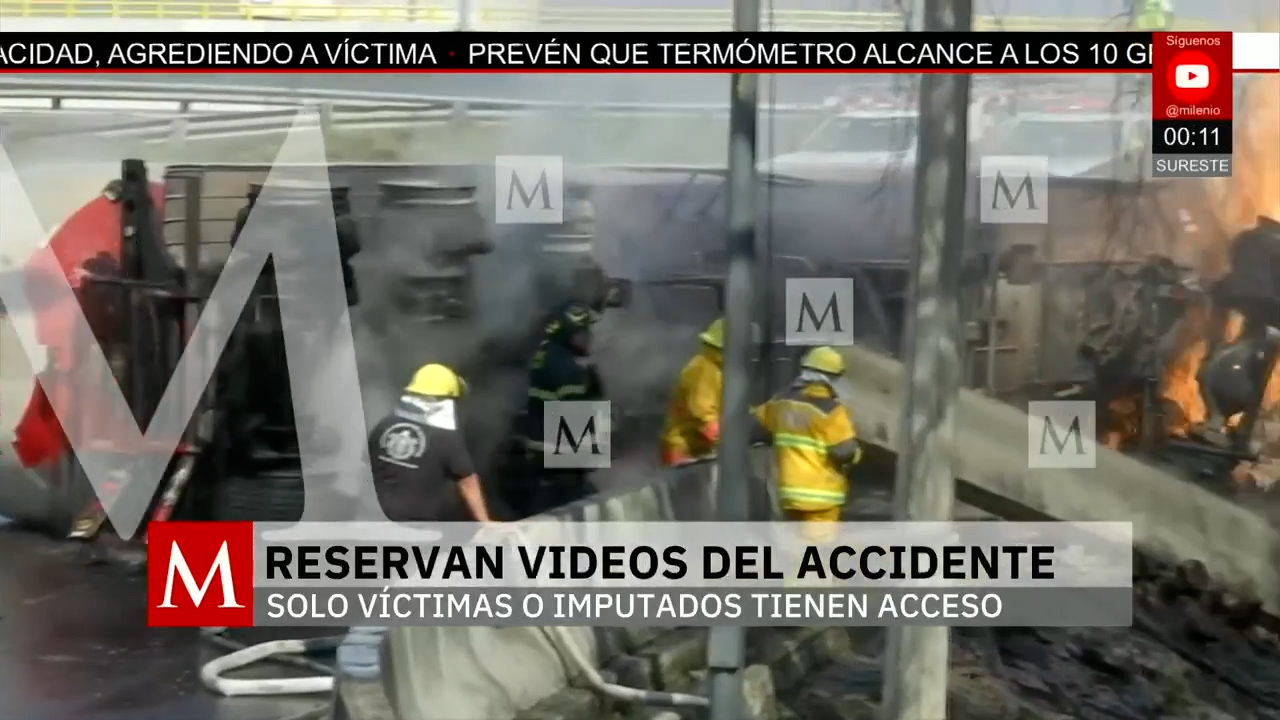Bertha Alcalde informa avances sobre explosión en Puente de la Concordia