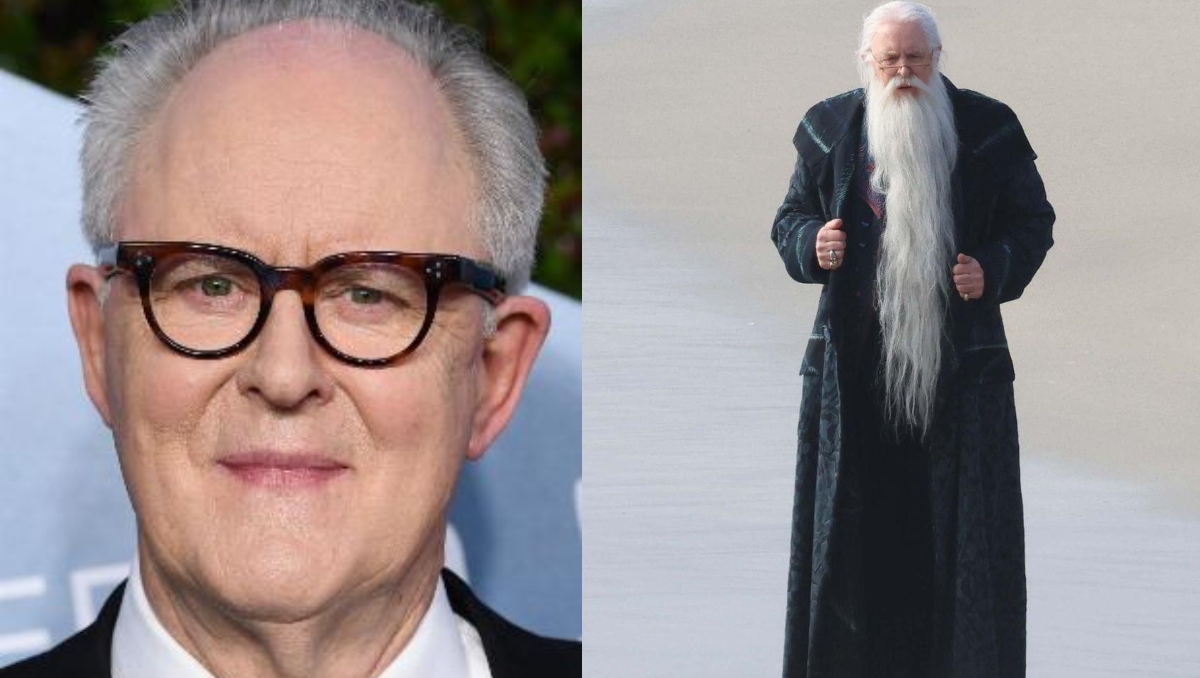 La caracterización de John Lithgow como Dumbledore generó un debate en redes, con fans comparándolo con Santa Claus por su barba y túnicas.
