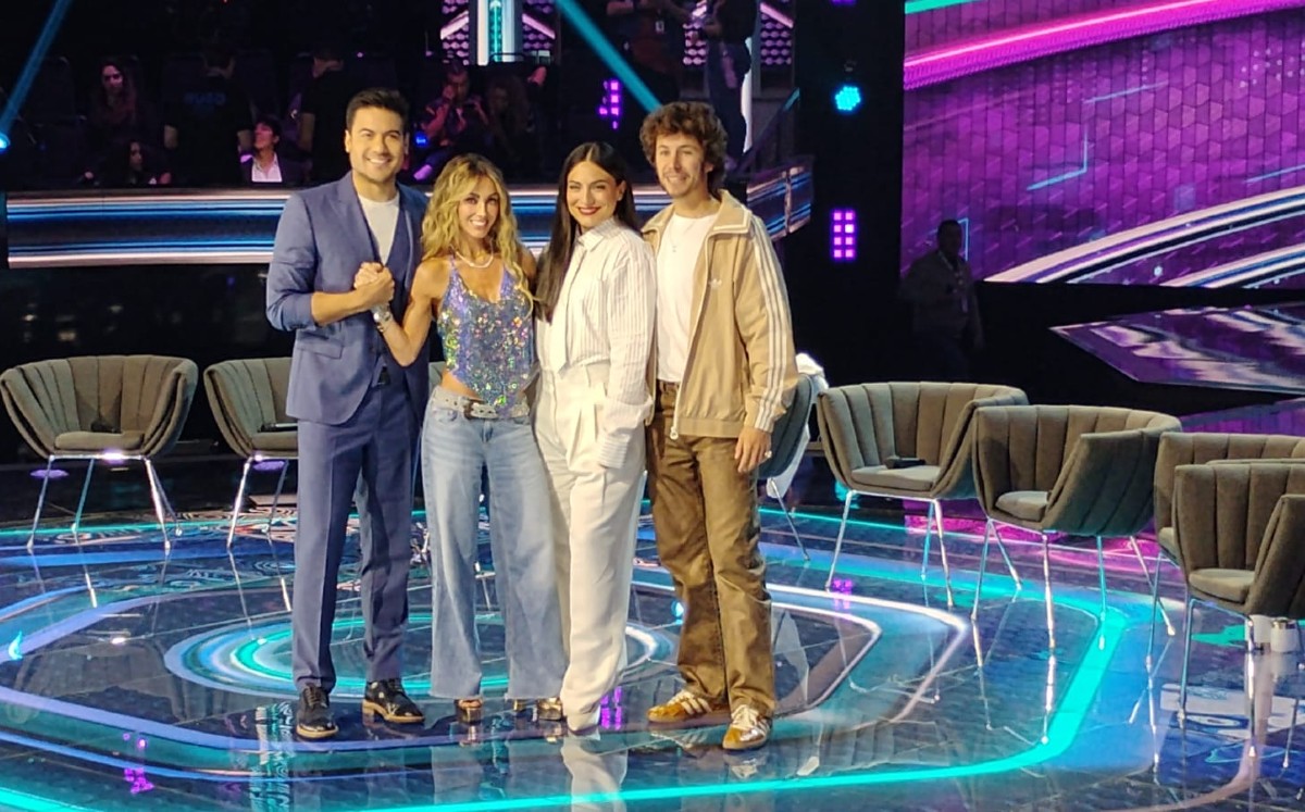 Carlos Rivera, Anahí, Ana Brenda Contreras y Juanpa Zurita, los investigadores. FOTO: Lizbeth Cruz