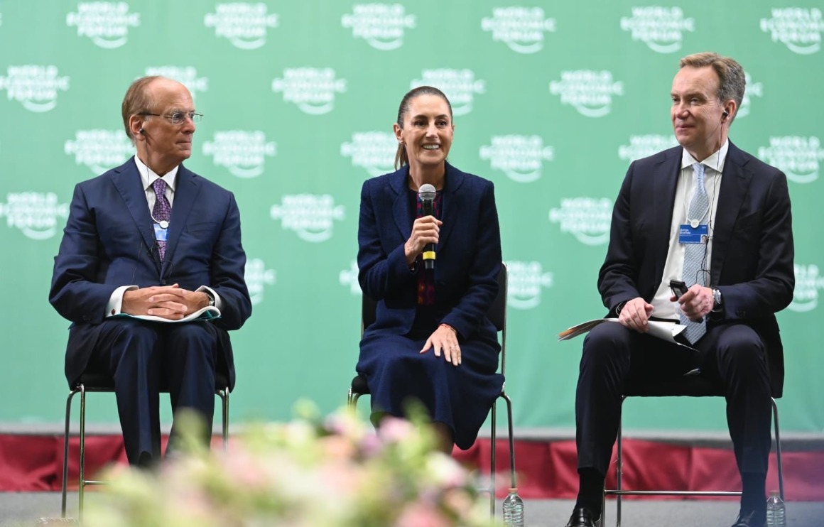 Claudia Sheinbaum externó a los empresarios su visión de nación y les presentó la estrategia llamada 'Plan México'. | Especial