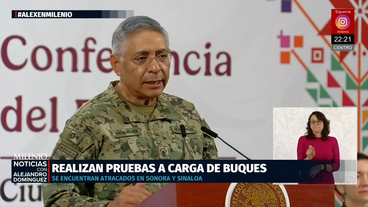 Confirman dos buques atracados en puertos de Sonora y Sinaloa con contenido sin identificar