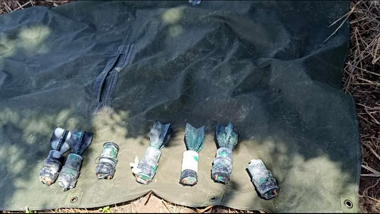Ejército Mexicano asegura artefactos explosivos en Michoacán