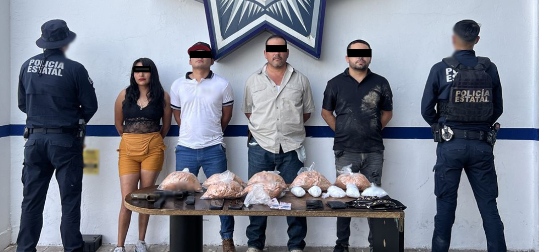 Elementos de la Defensa detuvieron a cuatro personas en Hermosillo, Sonora. | Especial