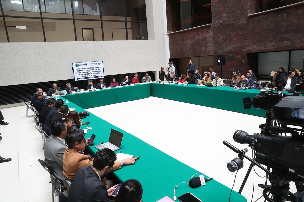 Empresarios se reunieron con los integrantes de la Comisión de Hacienda de la Cámara de Diputados. | Especial