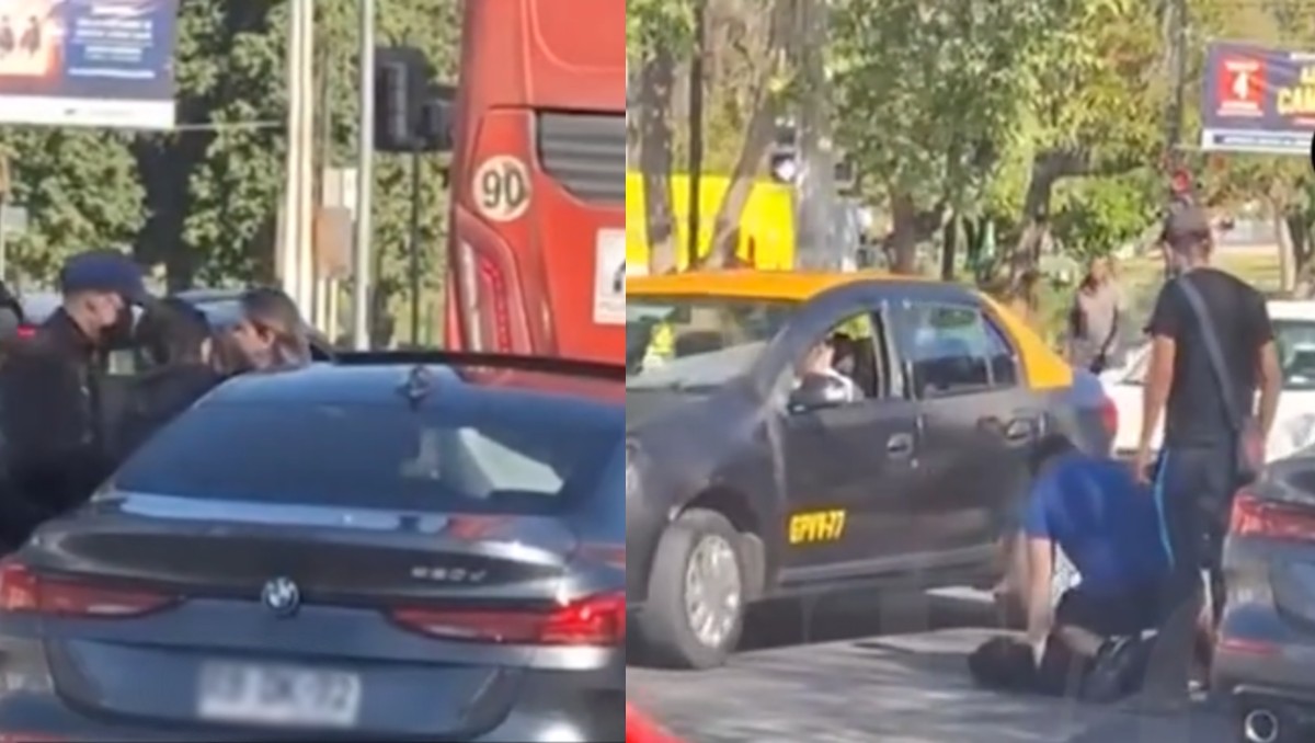 Graban intento de robo de un BMW; lo frustran y detienen a ladrón. | Redes sociales.
