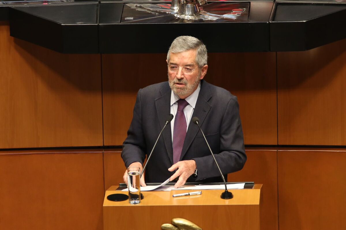 Juan Ramón de la Fuente compareció ante el Senado de la República. | Ariana Pérez