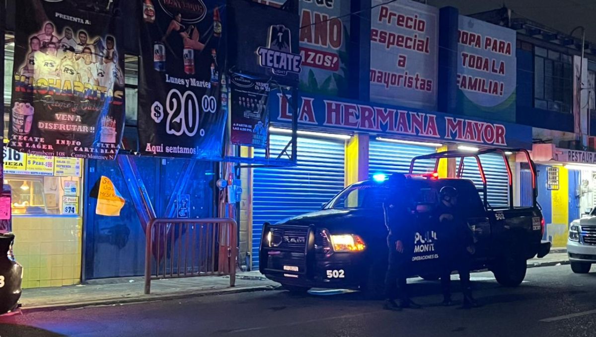 El operativo se realiza en el primer cuadro de Monterrey. | Mayte Villasana