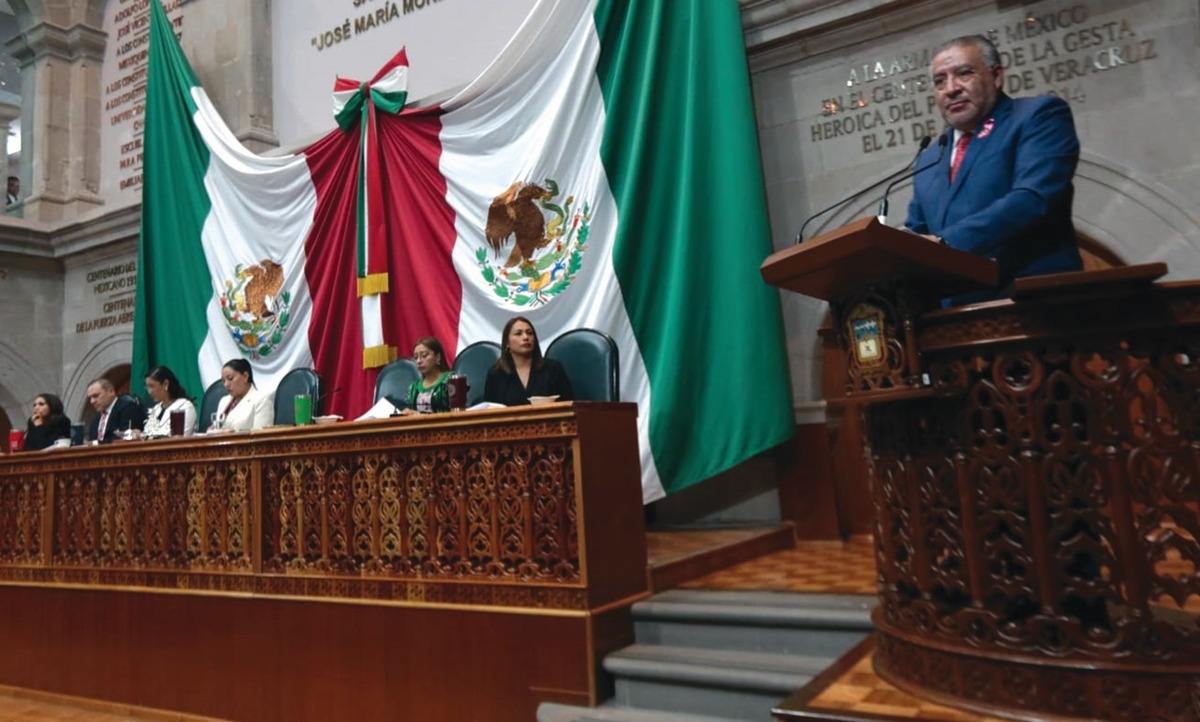 Partidos hicieron cuestionamientos al secretario Horacio Duarte sobre diversos temas. Tania Contreras