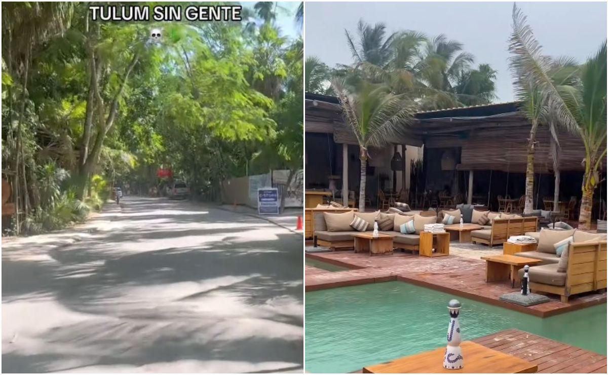 ¿Qué está pasando en Tulum? Hoteles vacíos y calles desiertas reflejan la caída del turismo en Tulum por el aumento de precios | Usuarios de Tiktok