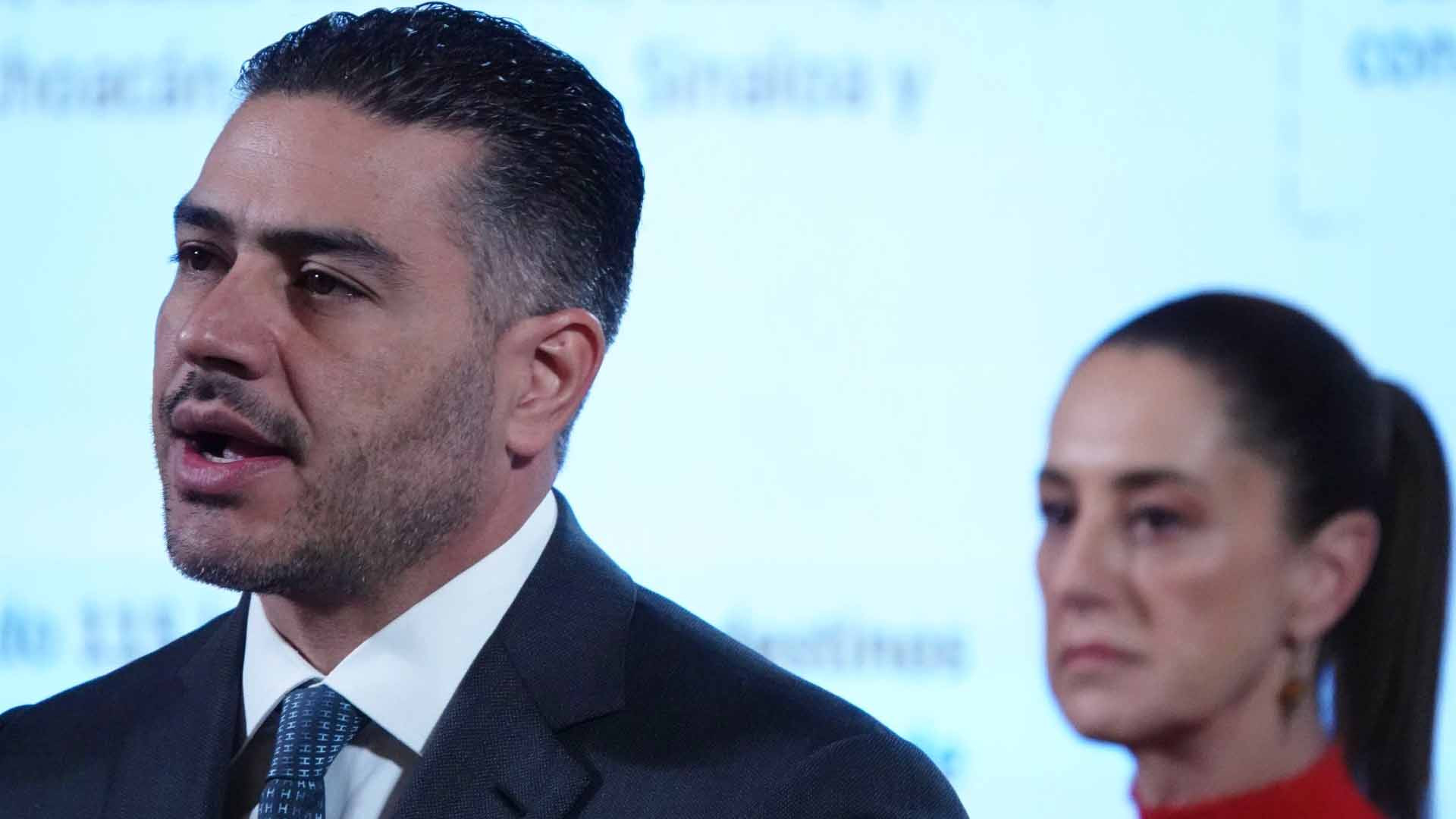 Sheinbaum y harfuch detallan operación cortafuegos entre México y EU