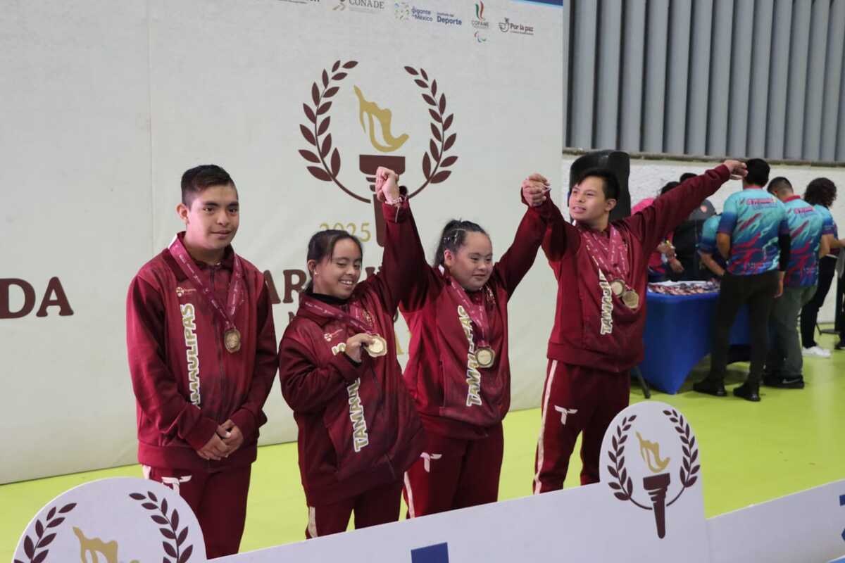 Tamaulipas brilla en la Paralimpiada Nacional 2025