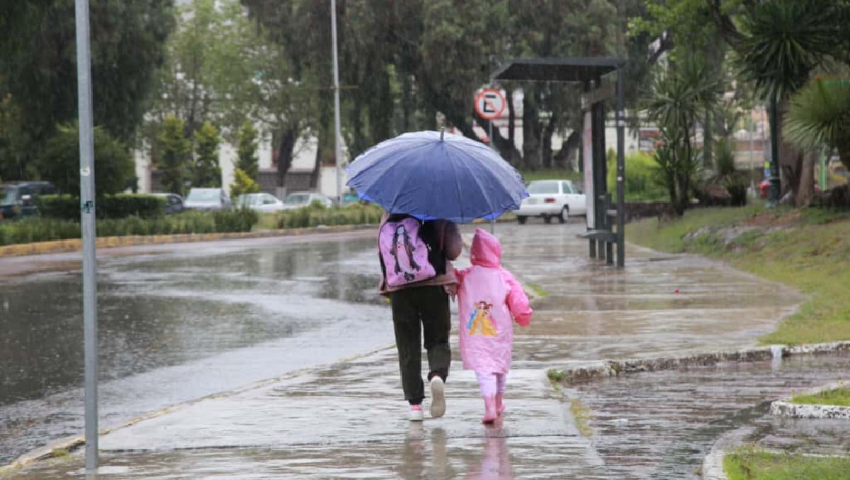 Autoridades educativas suspenden clases en Hidalgo por las fuertes lluvias. (Maribel Calderón)