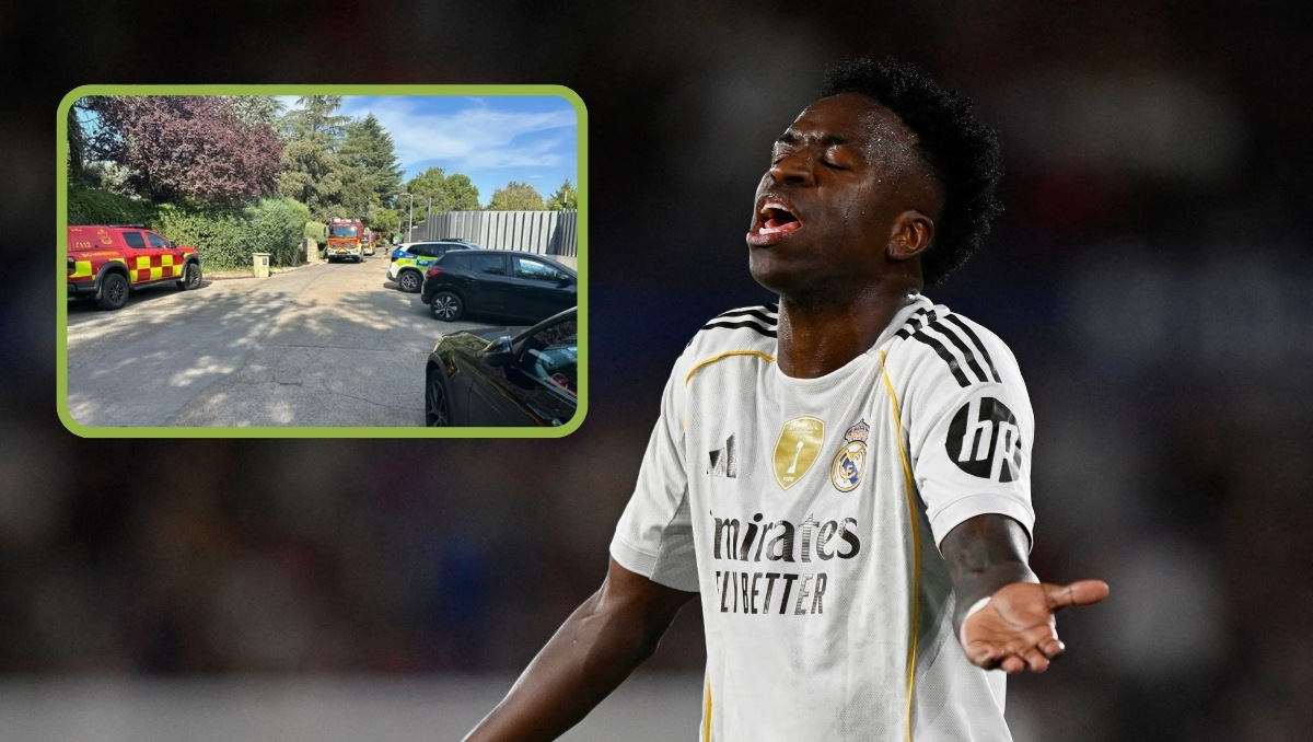 Casa de Vinicius Jr en Madrid se incendia (Reuters / Marca)