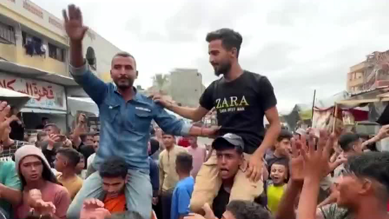 Celebran alto al fuego en calles de Gaza, pero esperan ratificación israelí