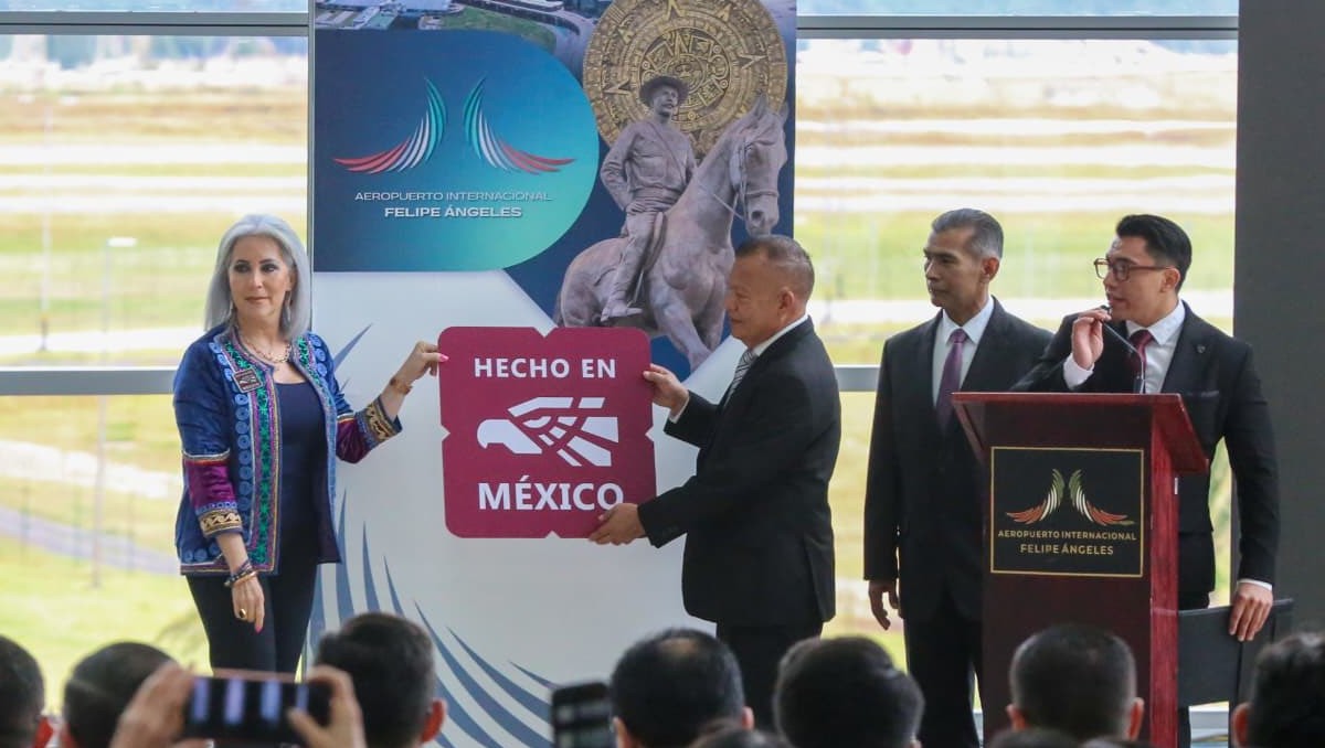 El certificado "Hecho en México" se ha entregado a más de 10 empresas. Foto: Especial