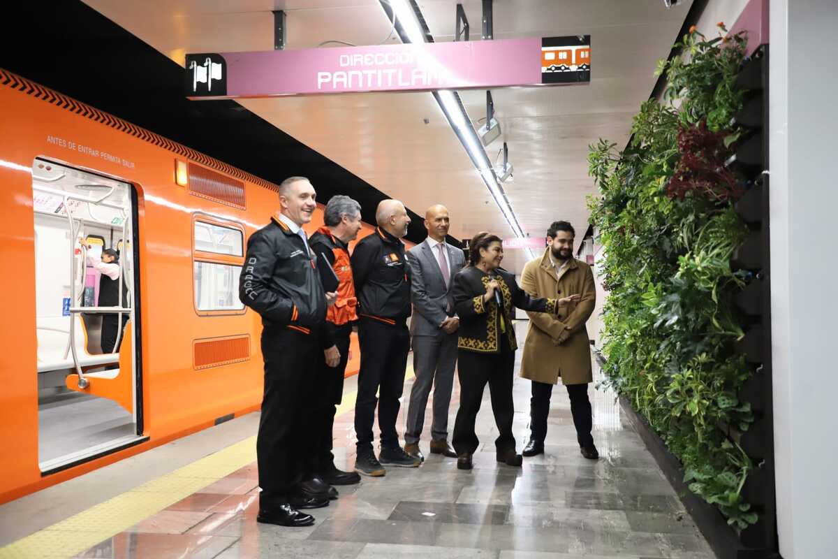 Clara Brugada recorre Tamo de L1 del Metro CdMx | Javier Ríos