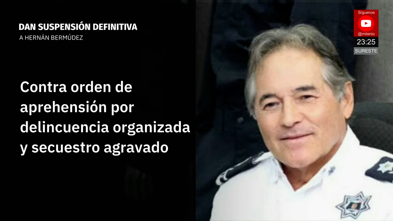 Hernán Bermúdez obtiene suspensión definitiva contra orden de aprehensión por delincuencia