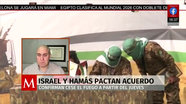 Israel y Hamás firmaron un pacto de paz: Trump | Rodrigo Rico, 8 de octubre de 2025