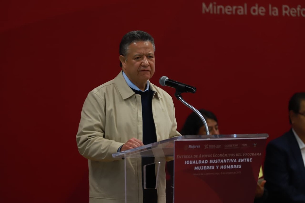 Julio Menchaca Salazar, gobernador de Hidalgo. (Jorge Sánchez)