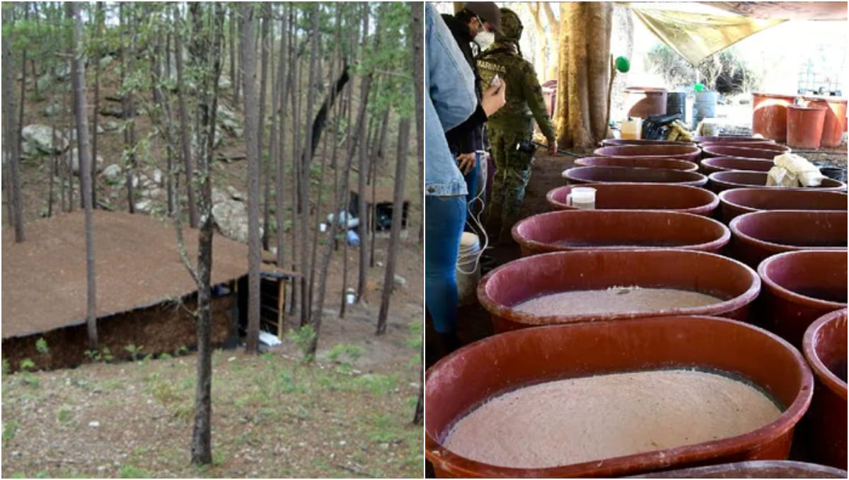 Los laboratorios de drogas más grandes en México han sido hallados en zonas controladas por el Cártel de Sinaloa | Especial