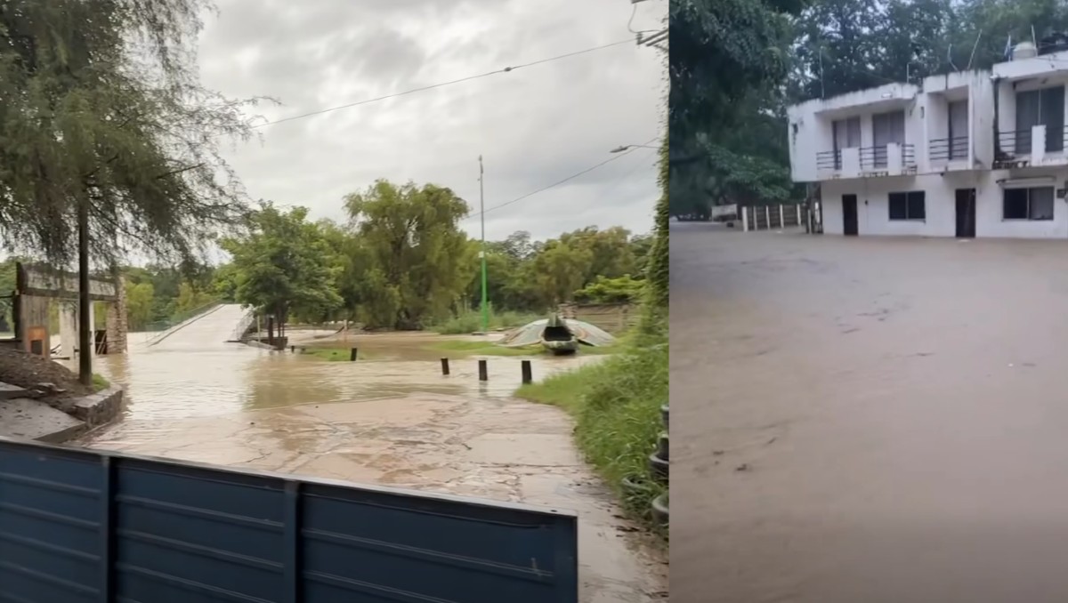 Lluvias en la Huasteca Potosina. (Especial)