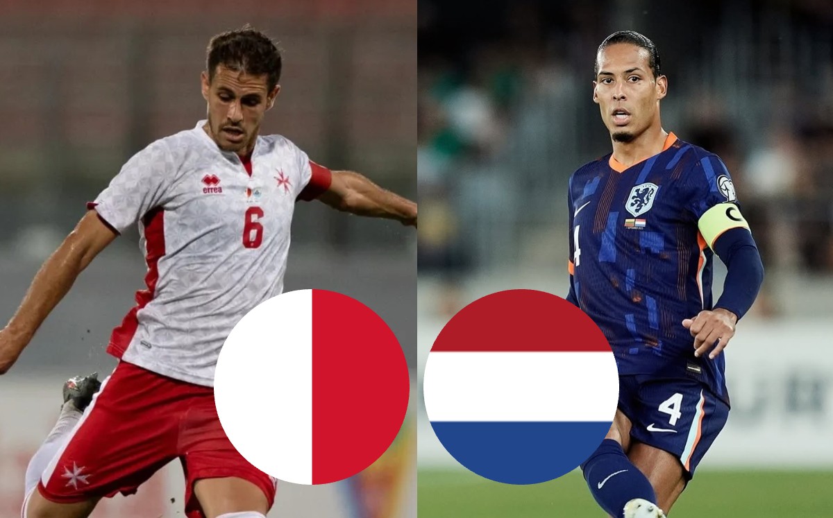 Malta vs Países Bajos EN VIVO. Dónde ver Eliminatorias UEFA 2025 (Instagram @maltafa1900/@onsoranje)