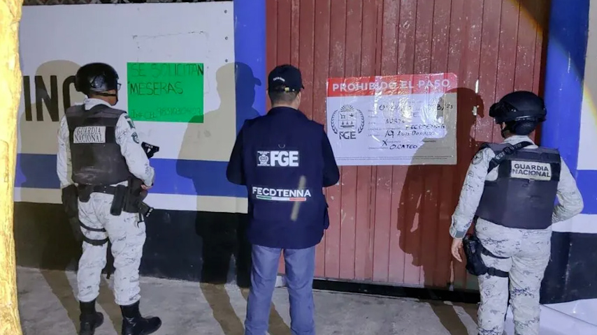Rescatan a 9 mujeres víctimas de trata en bar de Cancún