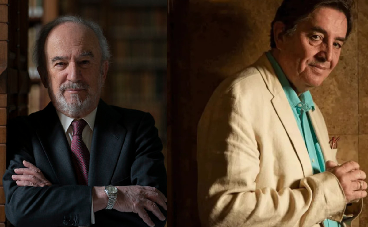 Santiago Muñoz Machado y Luis García Montero. (Foto: Especial)