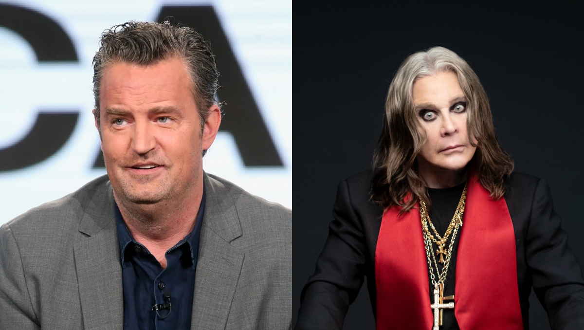 Así fue la sorprendente amistad entre Matthew Perry y Ozzy Osbourne: "Se esforzaba muchísimo por mantenerse en el buen camino"