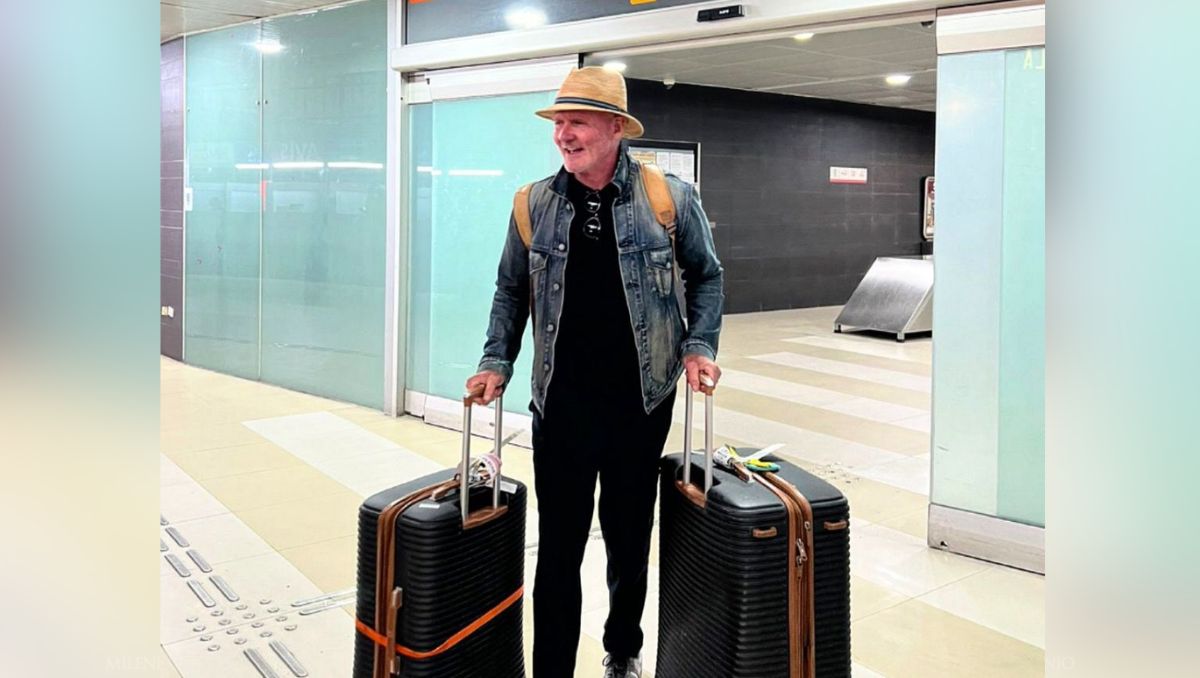 El actor James Jude Courtney arriba a Monterrey. | Especial