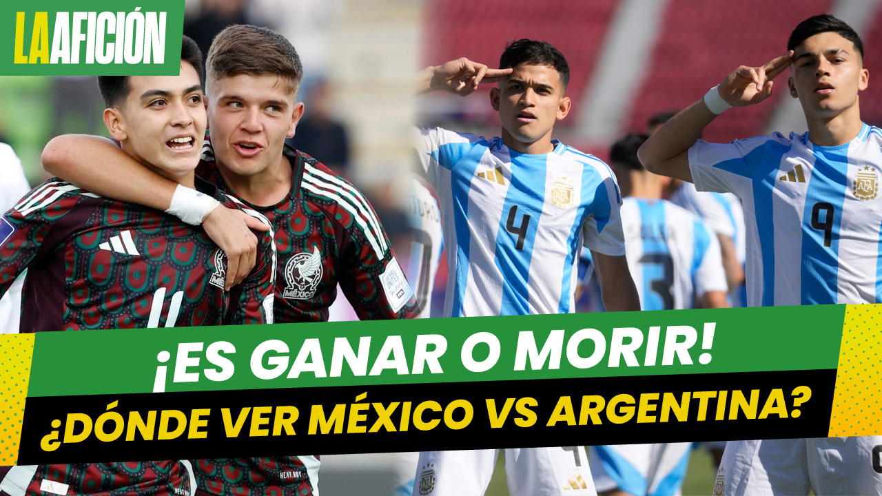 ¿En qué canal ver el partido México vs Argentina de los cuartos de final del Mundial Sub 20?